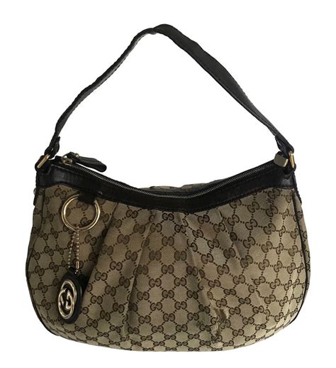 vintage gucci hobo shoulder bag